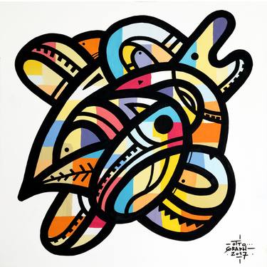 Print of Pop Art Abstract Paintings by ottograph amsterdam