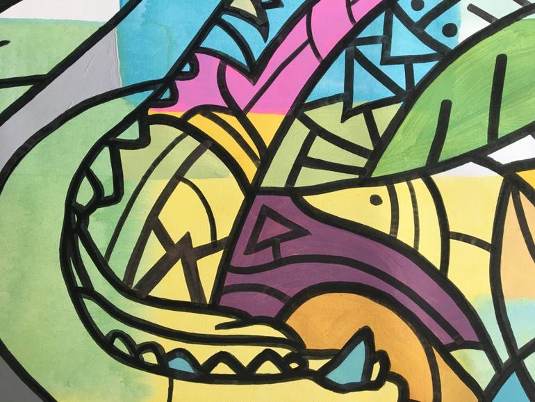 Original Figurative Animal Painting by Ottograph Amsterdam