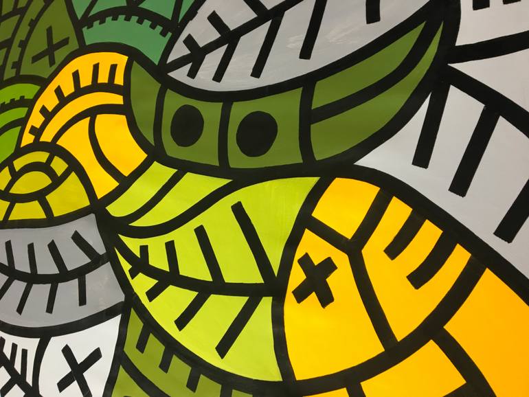 Original Modernism Abstract Painting by Ottograph Amsterdam