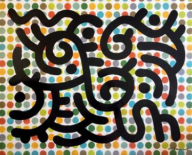 Original Pop Art Abstract Paintings by ottograph amsterdam