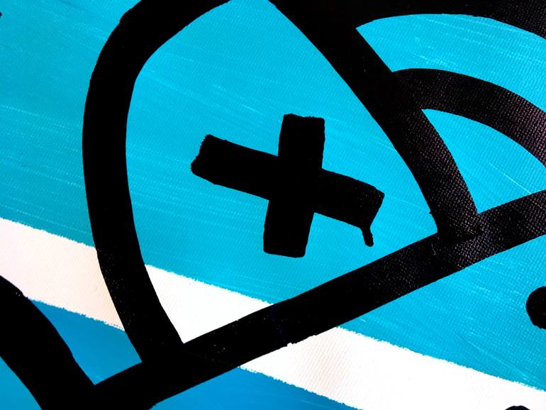 Original Pop Art People Painting by Ottograph Amsterdam