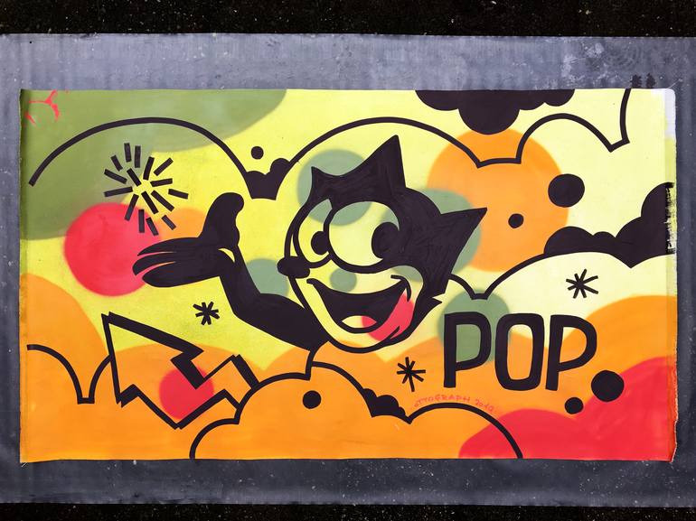 Original Pop Art Pop Culture/Celebrity Painting by ottograph amsterdam