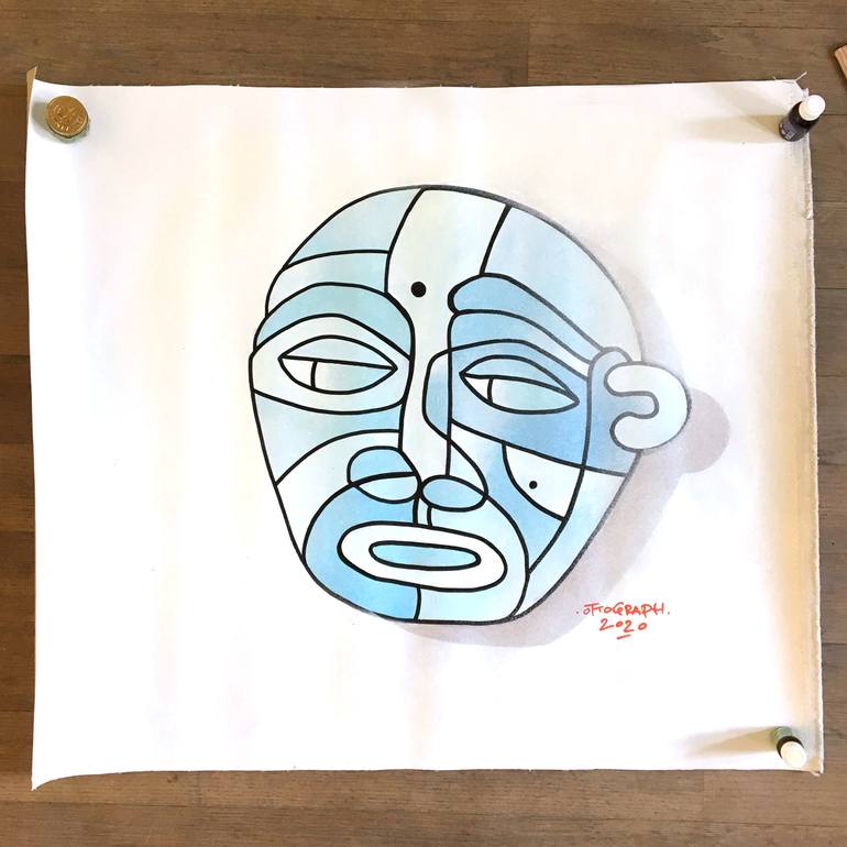 Original Pop Art People Painting by Ottograph Amsterdam