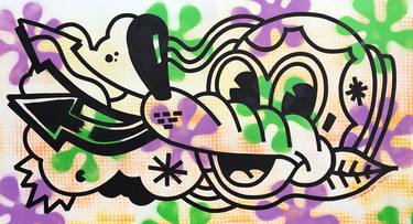 Print of Abstract Cartoon Paintings by ottograph amsterdam