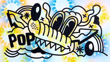 Print of Pop Art Cartoon Paintings by ottograph amsterdam