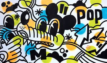 Print of Pop Art Cartoon Paintings by ottograph amsterdam