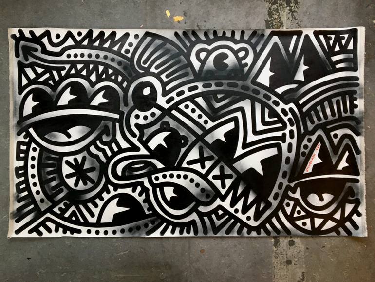 Original Other Abstract Painting by Ottograph Amsterdam