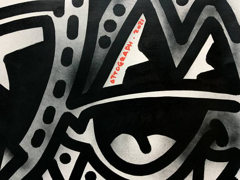 Original Other Abstract Painting by Ottograph Amsterdam