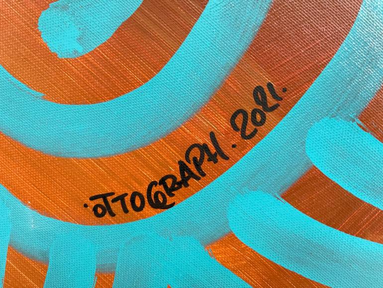 Original Other Abstract Painting by Ottograph Amsterdam