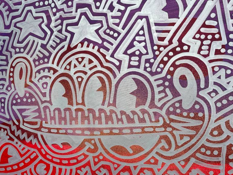 Original Pop Art Cartoon Painting by Ottograph Amsterdam