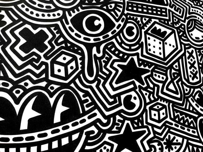 Original Abstract Pop Culture/Celebrity Painting by Ottograph Amsterdam