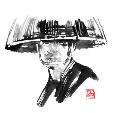 samurai under his hat thumb