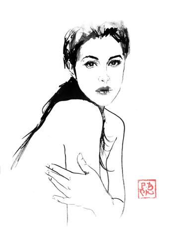 Original Fine Art Cinema Drawings by pechane sumie