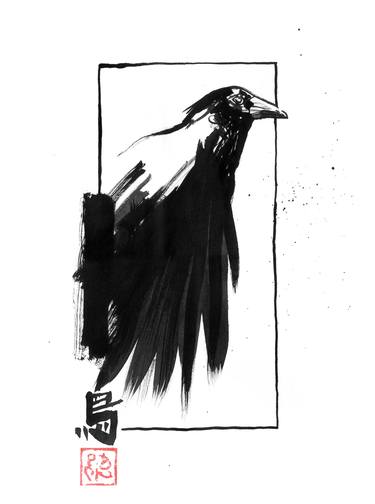 crow sign thumb