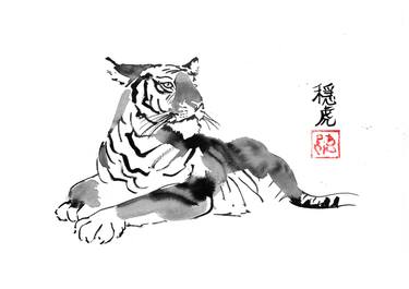 Original Fine Art Animal Drawings by Pechane Sumie