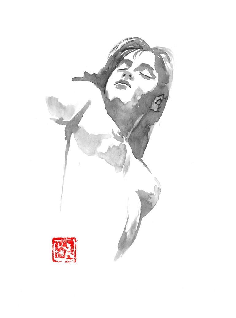 fineart china nude  photogrphy girls sleeping nude Drawing by Pechane Sumie | Saatchi Art
