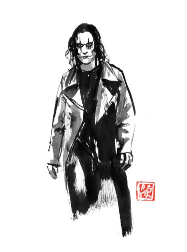 the crow walking thumb