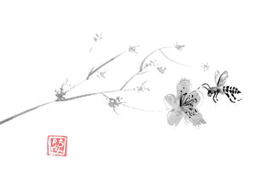 Original Fine Art Nature Drawings by pechane sumie