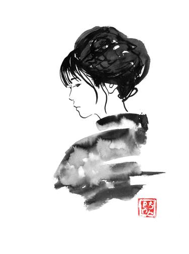 Original Fine Art Culture Drawings by pechane sumie