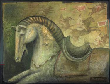 Original Fine Art Horse Paintings by Stuart Walker