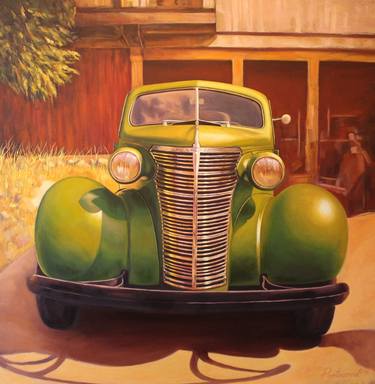 Print of Fine Art Automobile Paintings by Erick Pontvianne