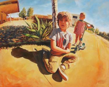 Print of Children Paintings by Erick Pontvianne