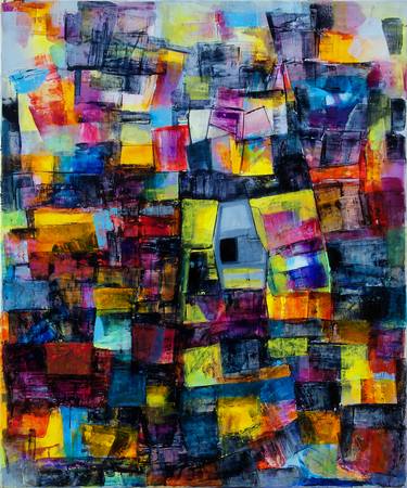 Original Abstract Paintings by Lyn Fernandez aka LAF Art