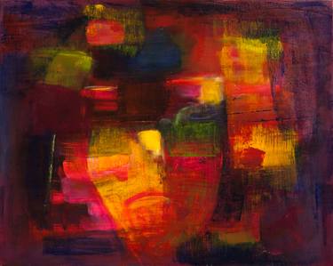 Original Abstract Paintings by Lyn Fernandez aka LAF Art