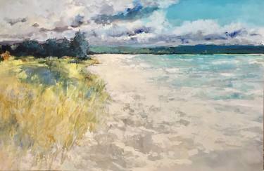 Original Impressionism Beach Paintings by Gabriella Collier