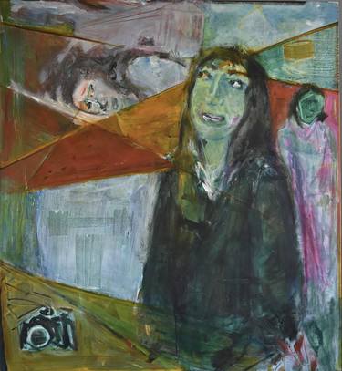 Original Conceptual Women Paintings by Janice Sztabnik