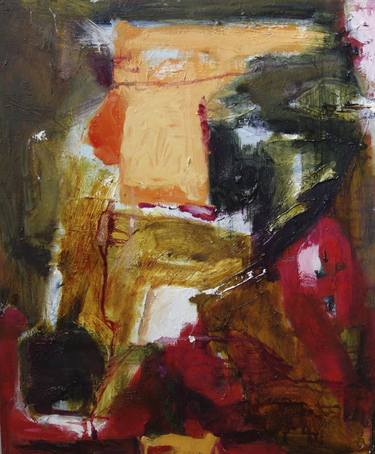 Original Abstract Expressionism Abstract Paintings by Janice Sztabnik