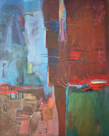 Original Abstract Women Paintings by Janice Sztabnik