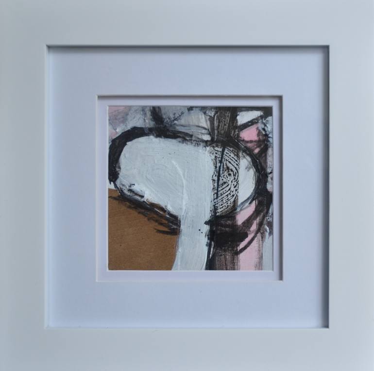 Original Abstract Expressionism Abstract Drawing by Janice Sztabnik