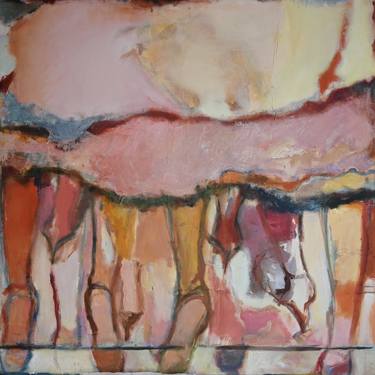 Original Abstract Women Paintings by Janice Sztabnik