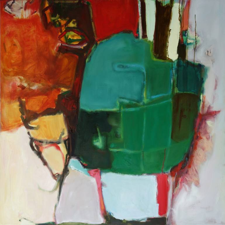 Original Abstract Painting by Janice Sztabnik