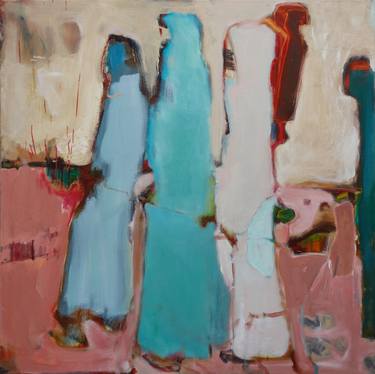 Original Conceptual Abstract Paintings by Janice Sztabnik