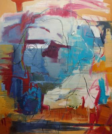 Original Abstract Political Paintings by Janice Sztabnik