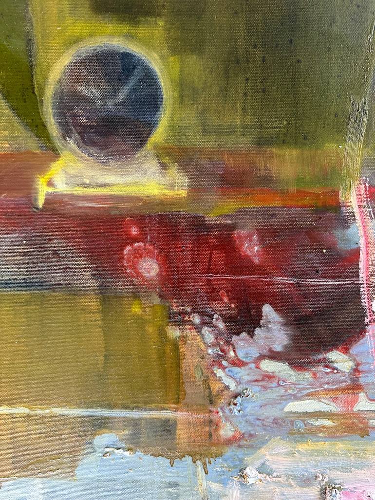 Original Abstract Women Painting by Janice Sztabnik