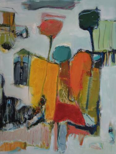 Original Conceptual Abstract Paintings by Janice Sztabnik
