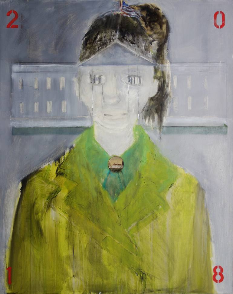 Original Conceptual Women Paintings by Janice Sztabnik
