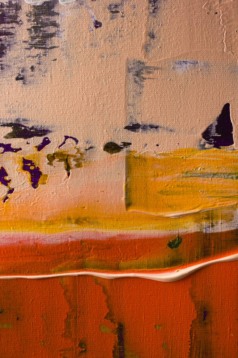 Original Abstract Expressionism Abstract Painting by Veronika Unuchko