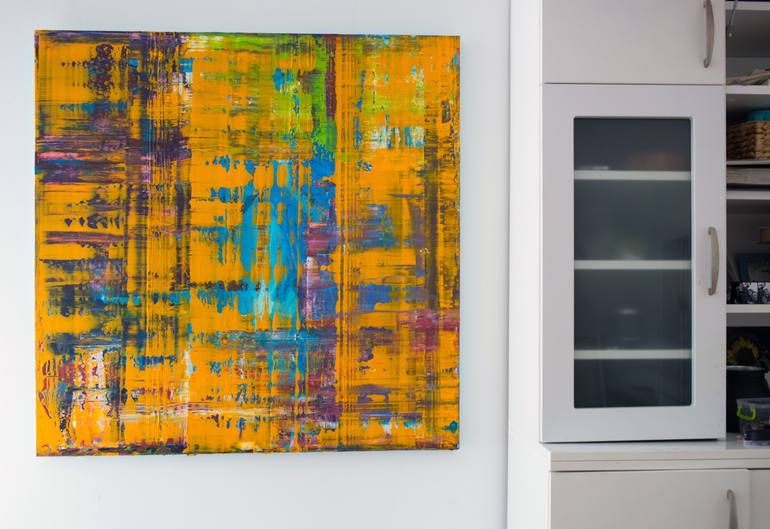 Original Expressionism Abstract Painting by Veronika Unuchko