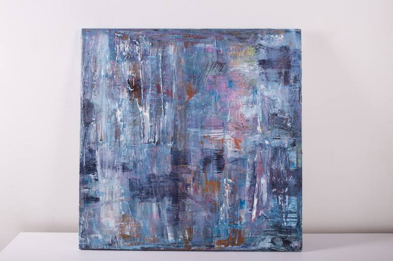 Original Minimalism Abstract Painting by Veronika Unuchko