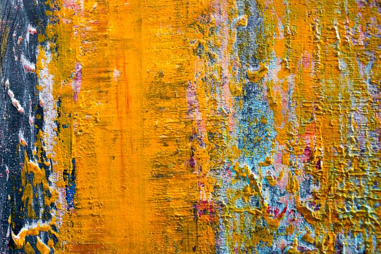 Original Abstract Expressionism Abstract Painting by Veronika Unuchko