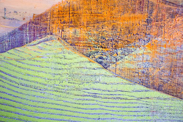 Original Abstract Expressionism Abstract Painting by Veronika Unuchko