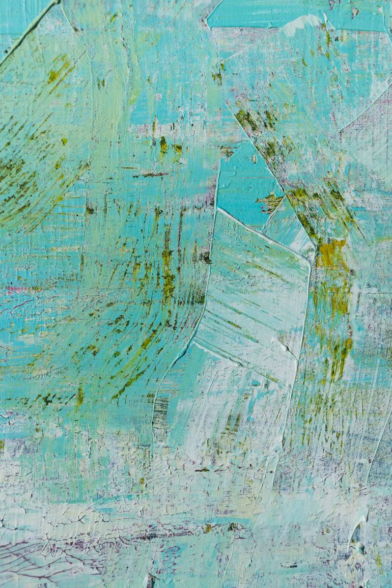 Original Abstract Expressionism Abstract Painting by Veronika Unuchko