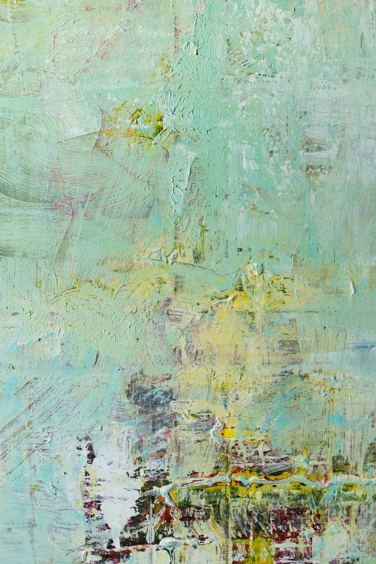 Original Abstract Expressionism Abstract Painting by Veronika Unuchko