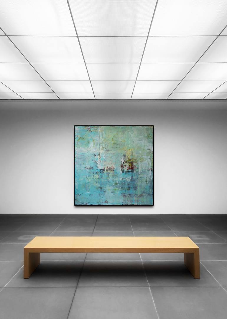 Original Abstract Expressionism Abstract Painting by Veronika Unuchko