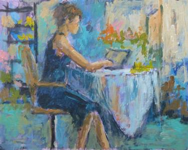 Print of Figurative Interiors Paintings by bart buijsen