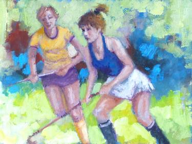 Print of Figurative Sport Paintings by bart buijsen